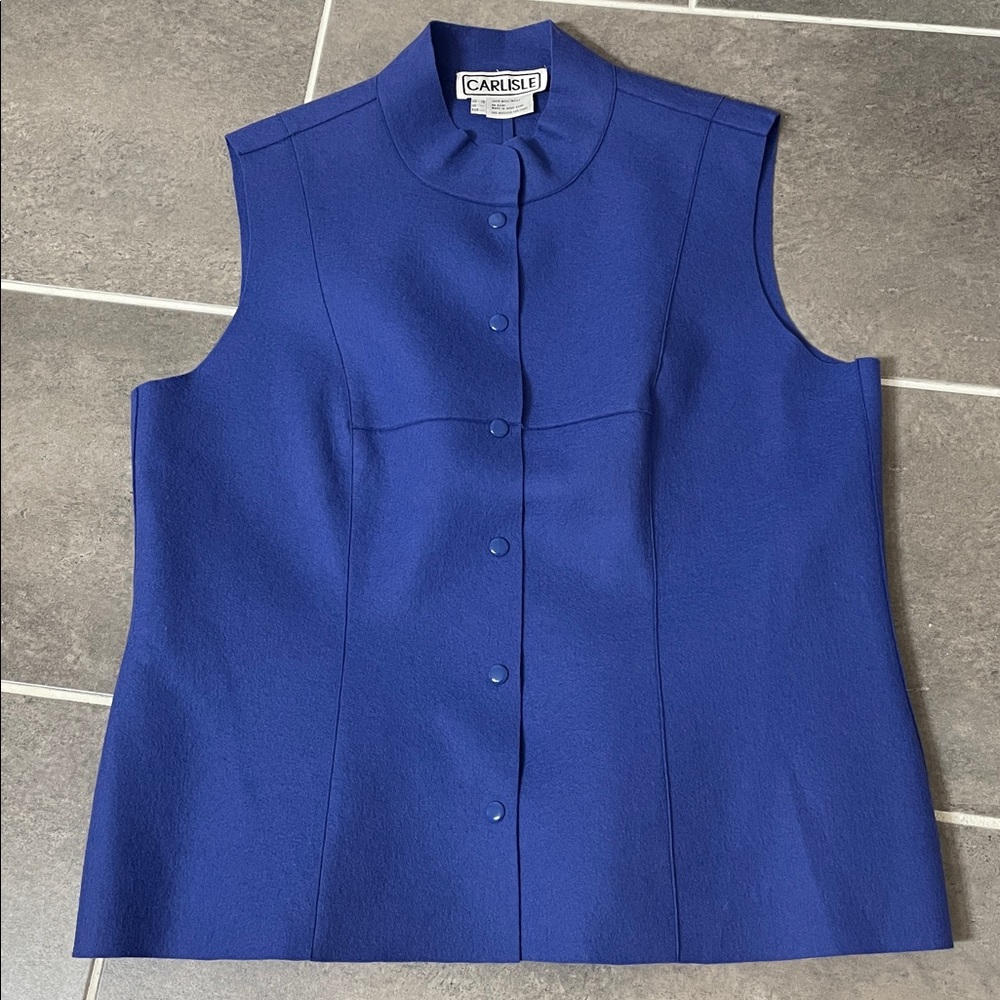 Carlisle‎ Wool Vest size 18